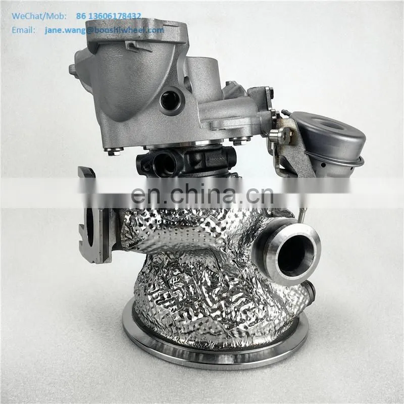 06M145689J 18539880025 18539700025 ball bearing turbo CW 66mm TW 62mm stainless steel turbine housing S4 s53 B9 8W 3 0 V6 TFSI