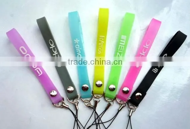 promotion band PVC key fobs, cheap silicone key hanger, silicone remote key fob