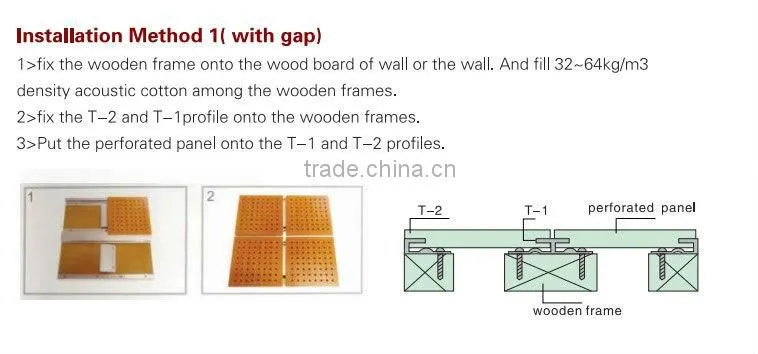 Auditorium Perforated Wooden wall and ceiling Acoustic Panel