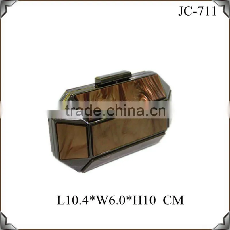 women evening bags resin evening purse