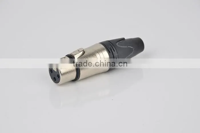 Female XLR Mic Cable Connector XLR007