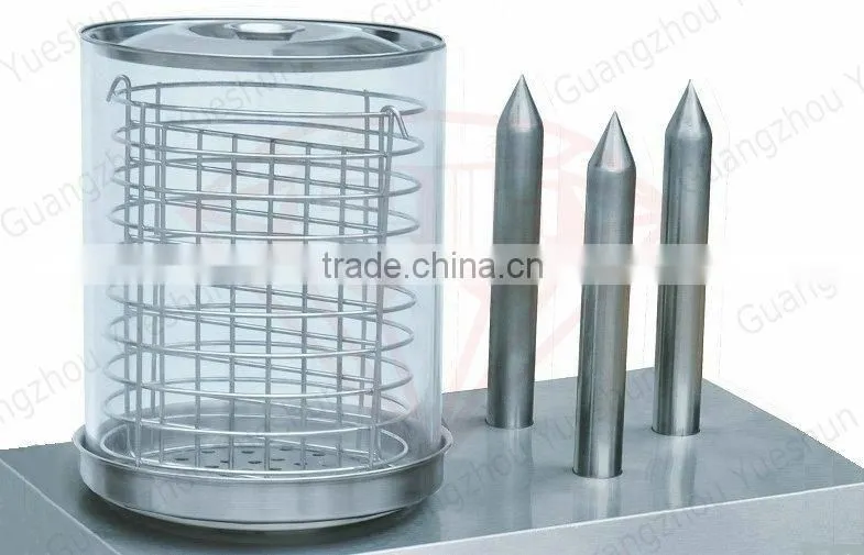 Stainless steel warmer muffin hot dog machine