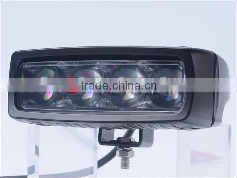Lumen led 20w auto led work light bar for SUVs bumper, fire engine,ambulance ,car and truck led bar light