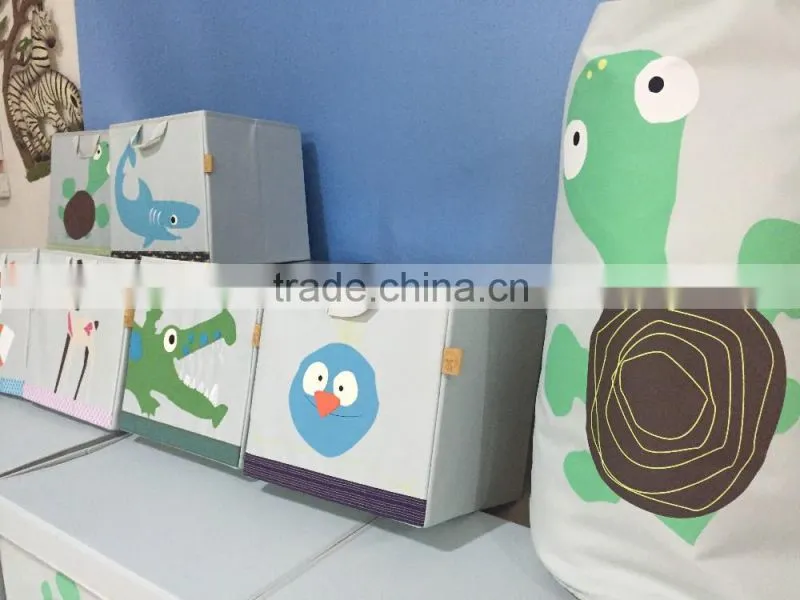 Non-woven Cartoon Bathroom Toy Storage
