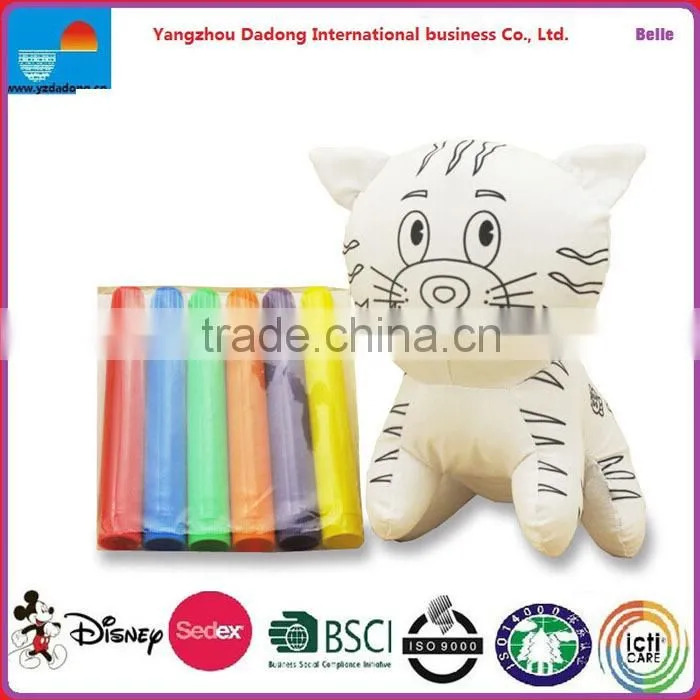 Plush Painting Bear Toy,Painting Bear