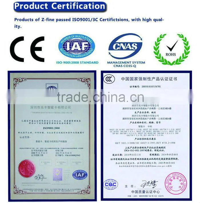zfine New Products anti-tear vehicle long range passive rfid tag