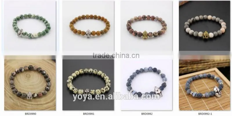 BRH1503 Lapis beads blue druzy elastic bracelet, india druzy jewelry