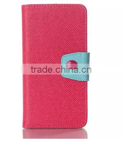 Color blocking leather case for nokia lumia 930
