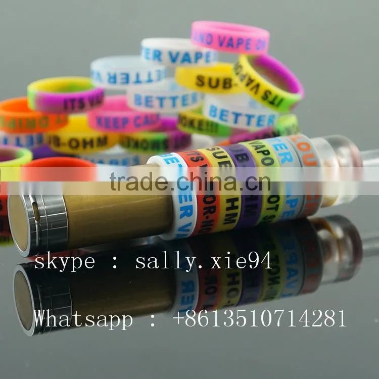 silicone vape band checp vape band circle ring nonstick silicone vape band