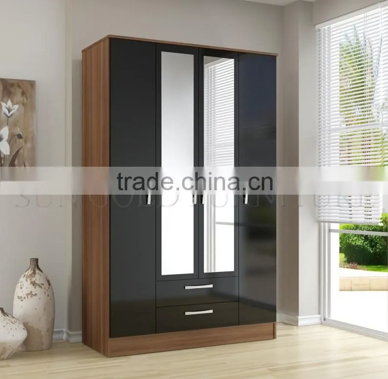 2015 hottest wardrobe hot Selling bedroom wardrobe designs high quality wardrobe (SZ-WD023)