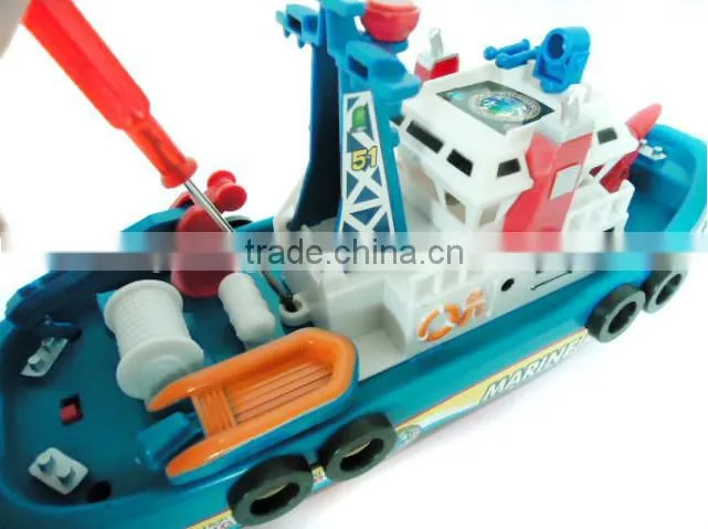 electric remote control boat toy,toy sea fireboat, toy water boat