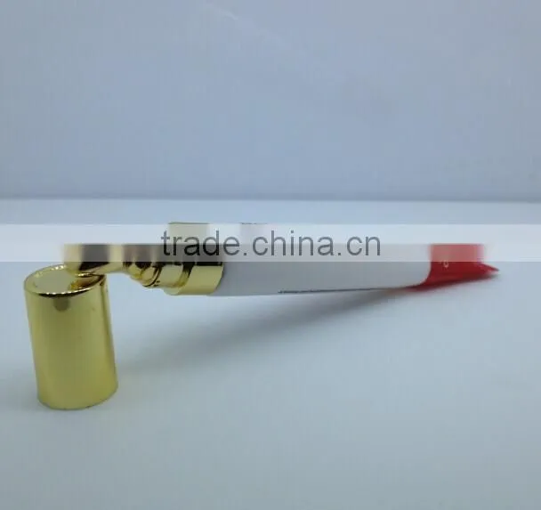 New Type 15ml Cosmetic Tubes with Metal Applicator /Plastic Packing Tubes for Eye Cream and lipstick tube