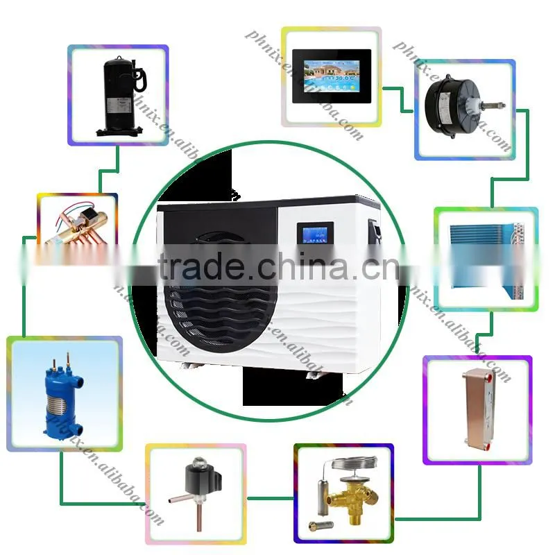 Refrigerant R410A Swimming Pool Heat Pump Inverter