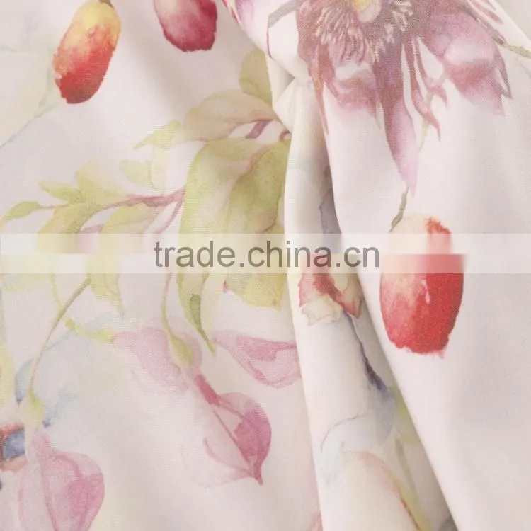 china supplier printed textiles wholesale 100% cotton canvas fabric for dresses
