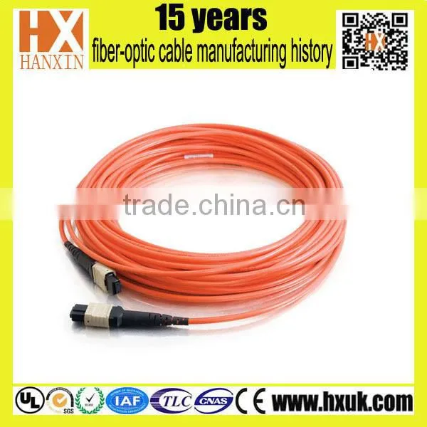 MPO/MTP optic fiber cable for telecommunication