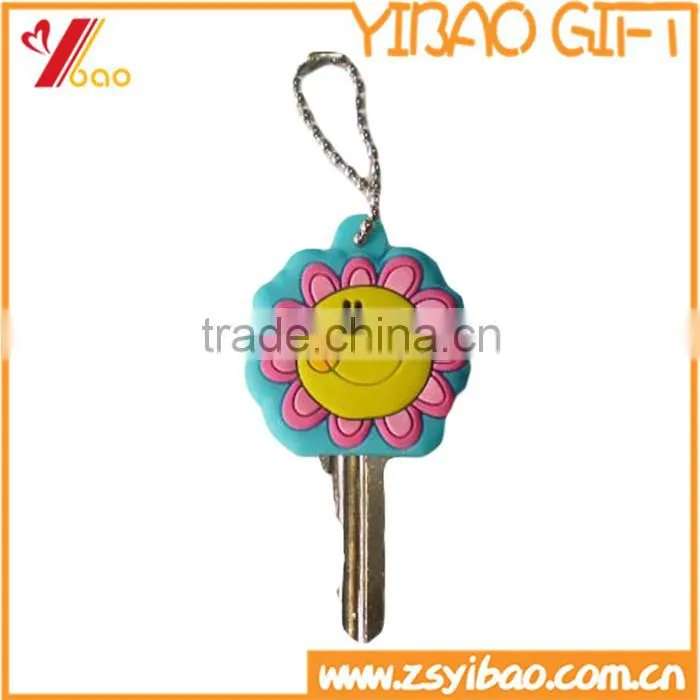 2015 New Design Silicone Key Chains, Customized Promotional Silicone Key Cover