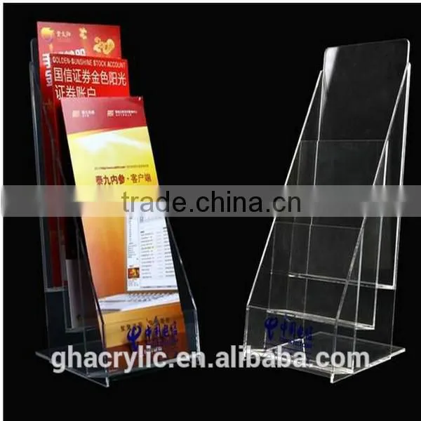 Shenzhen factory supply acrylic display racks in promotion made in china ,customized acrylic display rack