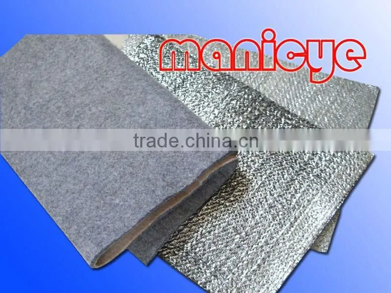 Aluminium Film And Non-woven Fabric For Making Hat Material Keep Warm Shoe Material