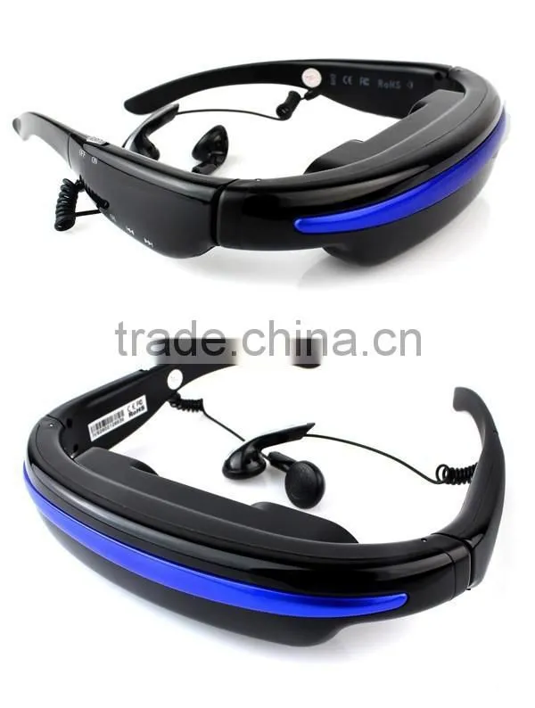Virtual Private Theater Glasses with 52 Inch Wide Screen Display