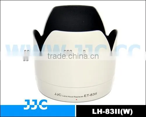 JJC LH-83II(w) Lens Hood for CANON ET-83II used on CANON EF 70-200 f/2.8L USM