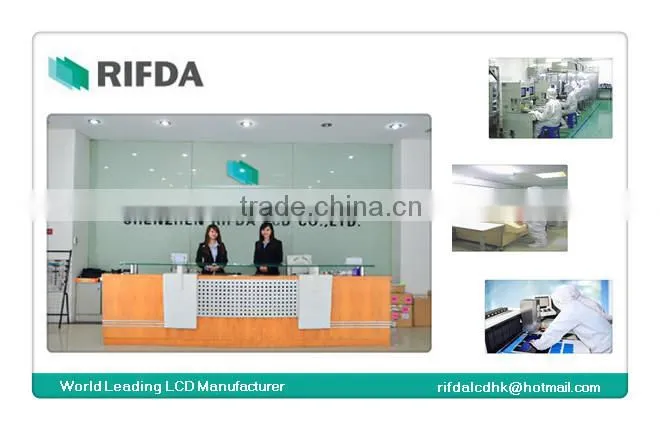Custom shape lcd screen