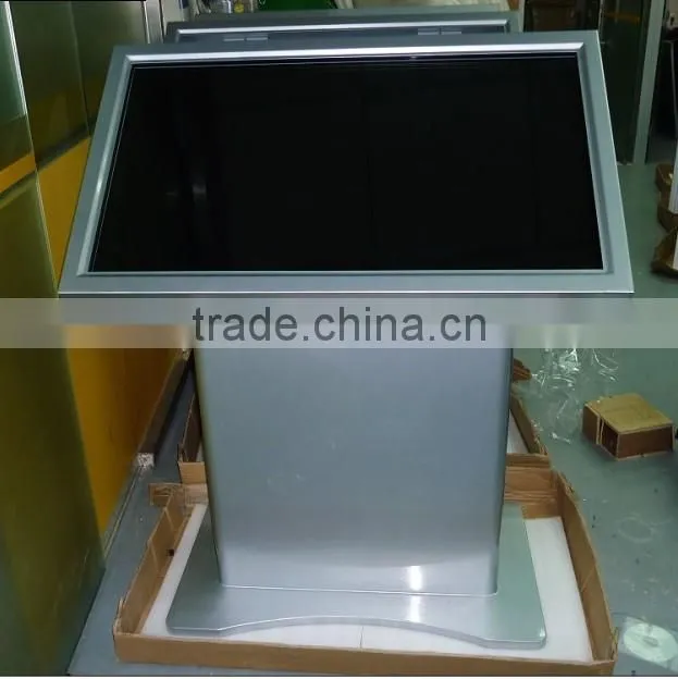 55 Inch Interactive Floor Stand Touch Screen Advertising Kiosk