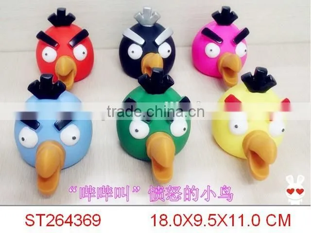 custom soft vinyl shrill toy animal