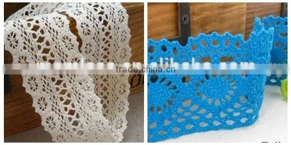 2015 new design ivory cotton lace for sale