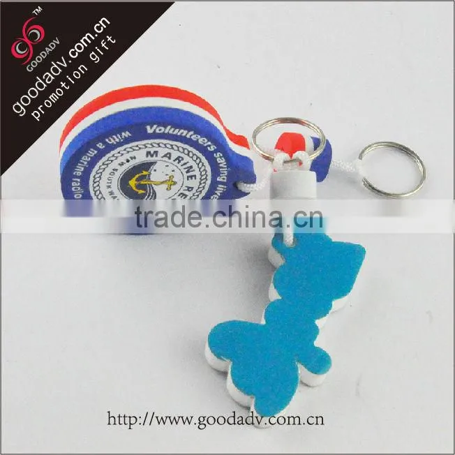 Customized logo OEM designed eva keychain breathalyzer