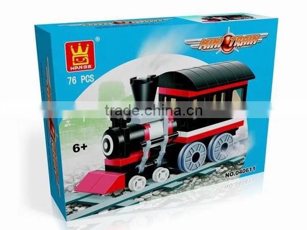 Factory outlet toy Self-assembly train toy