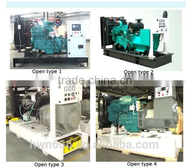 factory use 50kw Deutz generator power by Deutz engine WP4D66E200