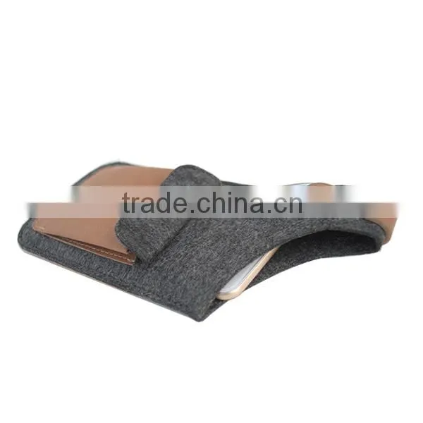 Customized small gift bags for men popular pouch leather case