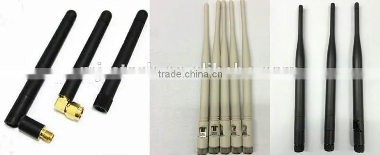 Dipole / Rubber Duck Antenna, 2.4 to 2.5GHz, 5 dbi with SMA Plug RP