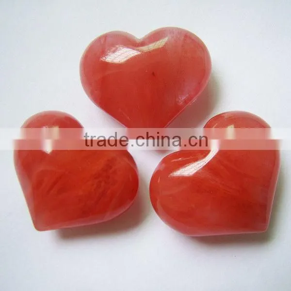 heart shaped ornaments stone carving