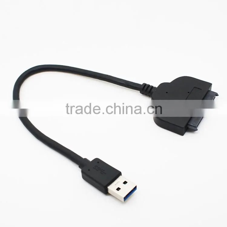 USB3.0 to sata 22 pin hard Disk drive cable high speed SSD Adapter cable