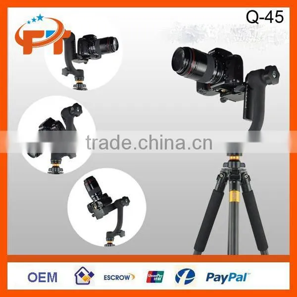 Panoramic Gimbal Tripod Head Q-45 Specialized1/4"Screw For Telephoto Len Camera