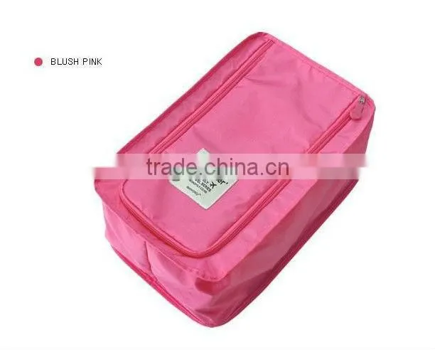 Foldable shoes bag and box in luggage for travelling