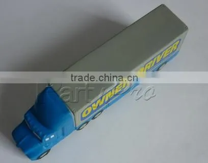 Partypro High Quality Best Selling Products PU Material Custom Truck Shape Stress Balls Wholesale