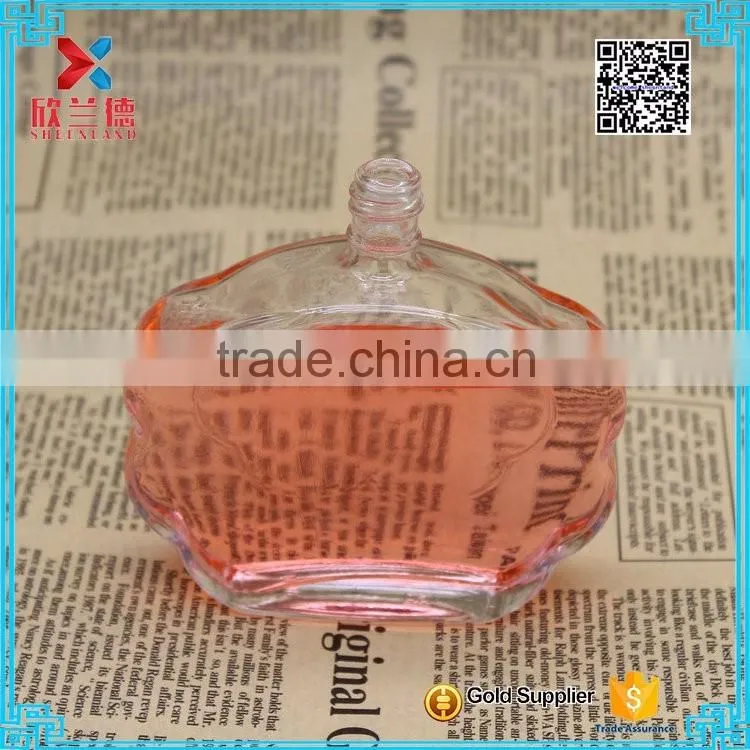 butterfly shape 90ml glass fragrance perfume bottles hot sell
