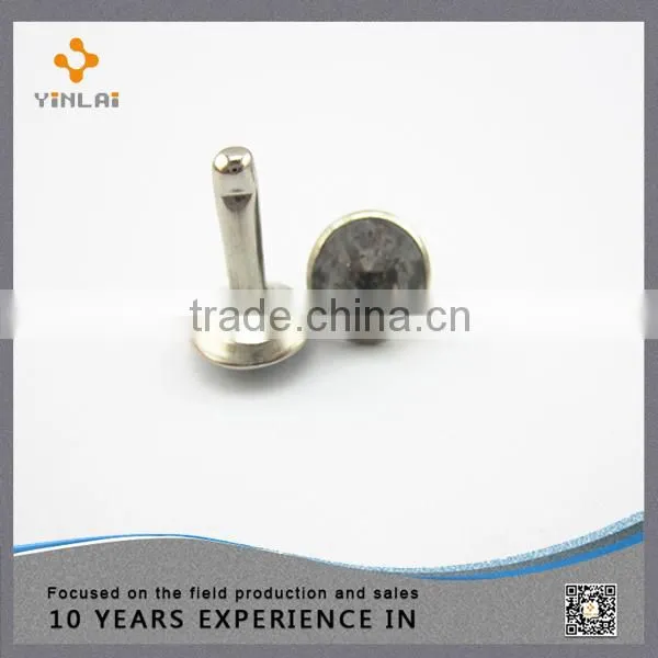 New products gold brass crystal rivet