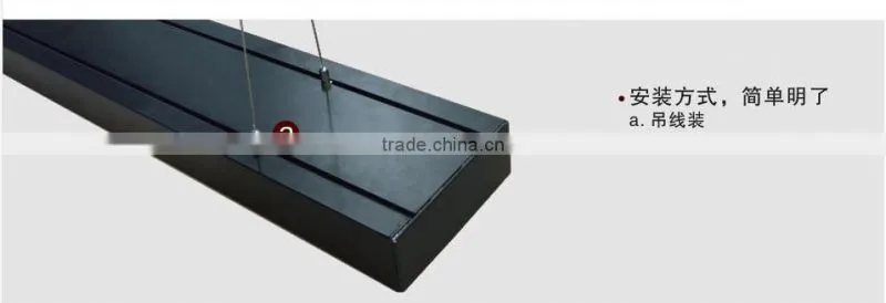 LED linear contemporary designer pendant lighting