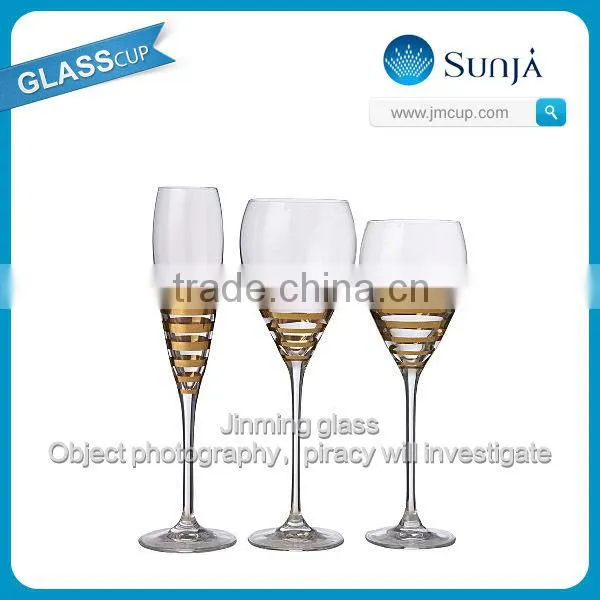 Mexican blown glass copper goblet brass goblet india glass factories brass decorated glassware spiral wine glass goblet india