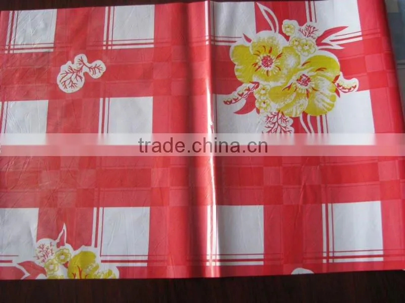 custom printed table cloth/table cover