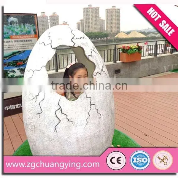 Playground glass fiber/FRP animal model of eggshell