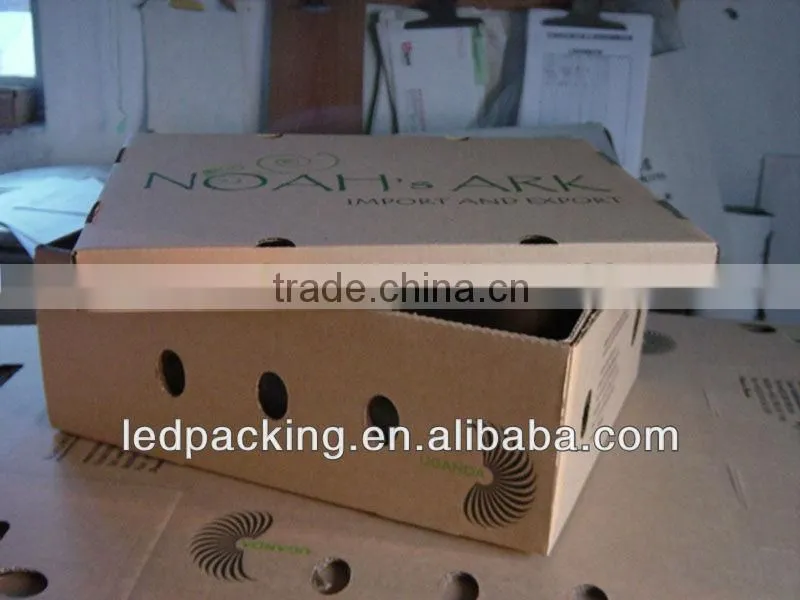 Waxed Corrugated Box For Seafood