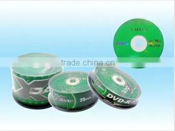 4.7GB Blank White Inkjet Hub Printable DVDR