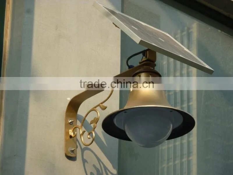 Free lighting 10w solar energy courtyard lamp