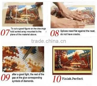 2014 diy diamond painting Thailand princess