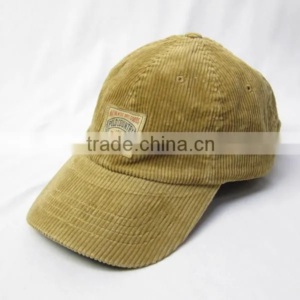 small wale/line corduroy shoes/cap fabric for cap/shoes