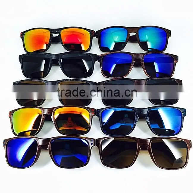 wood sunglasses with polarized lenses